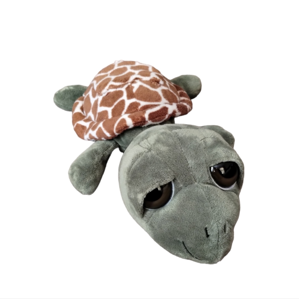 The Petting Zoo Plush Sea Turtle with Pocket (No Baby) 14” Long